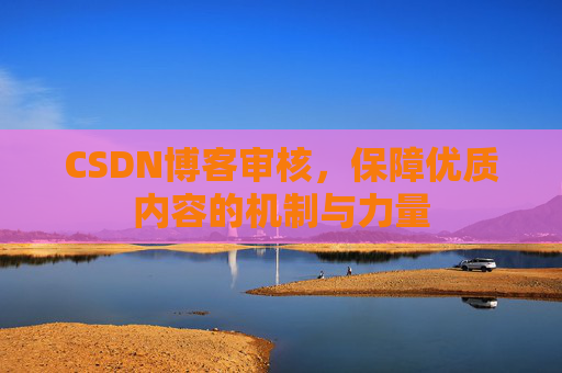 CSDN博客审核,保障优质内容的机制与力量
